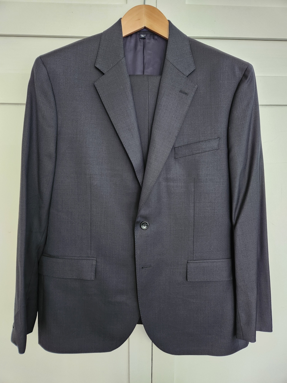 J. Crew Crosby Suit Dark Navy 44R/W35x32